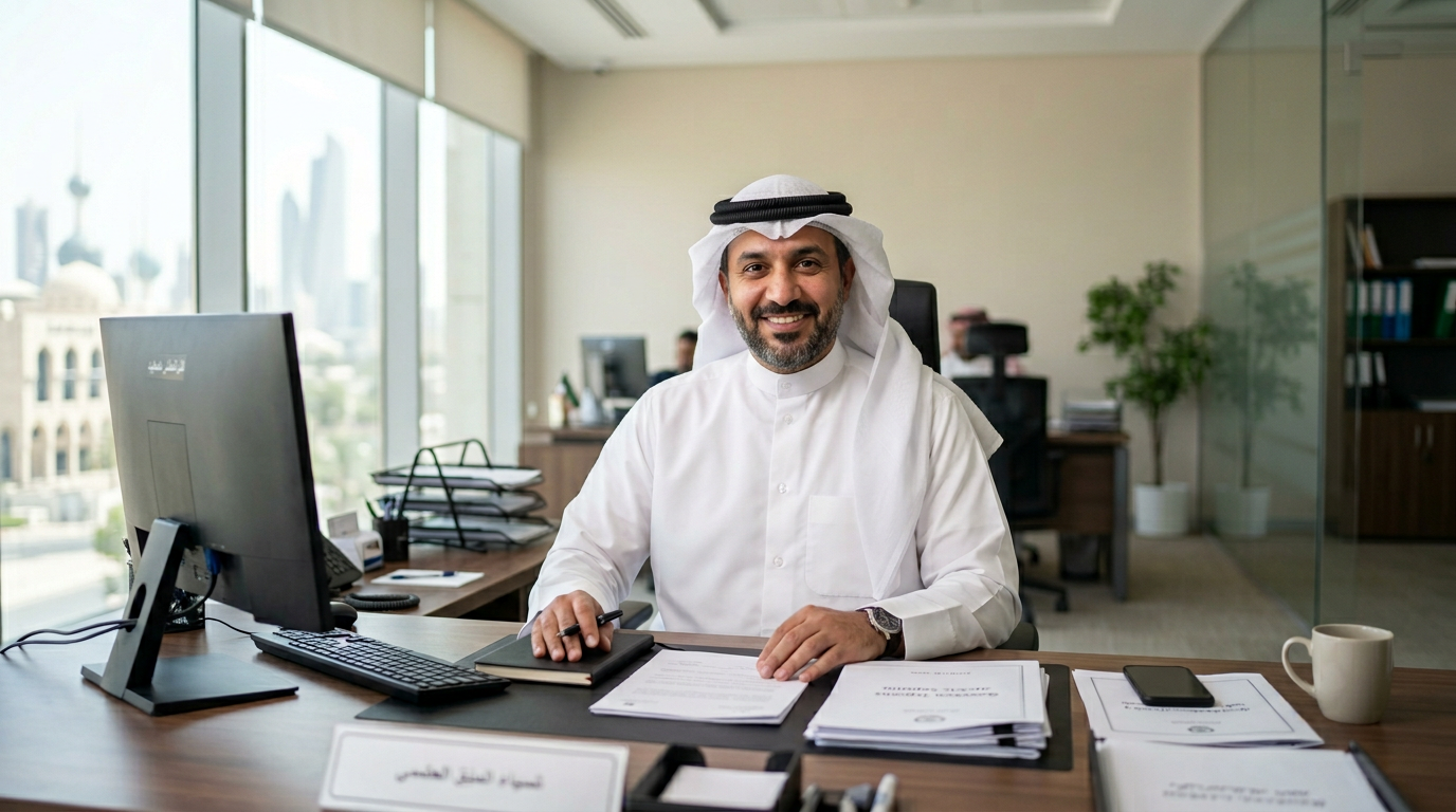 هيئة نزاهة - رجل كويتي